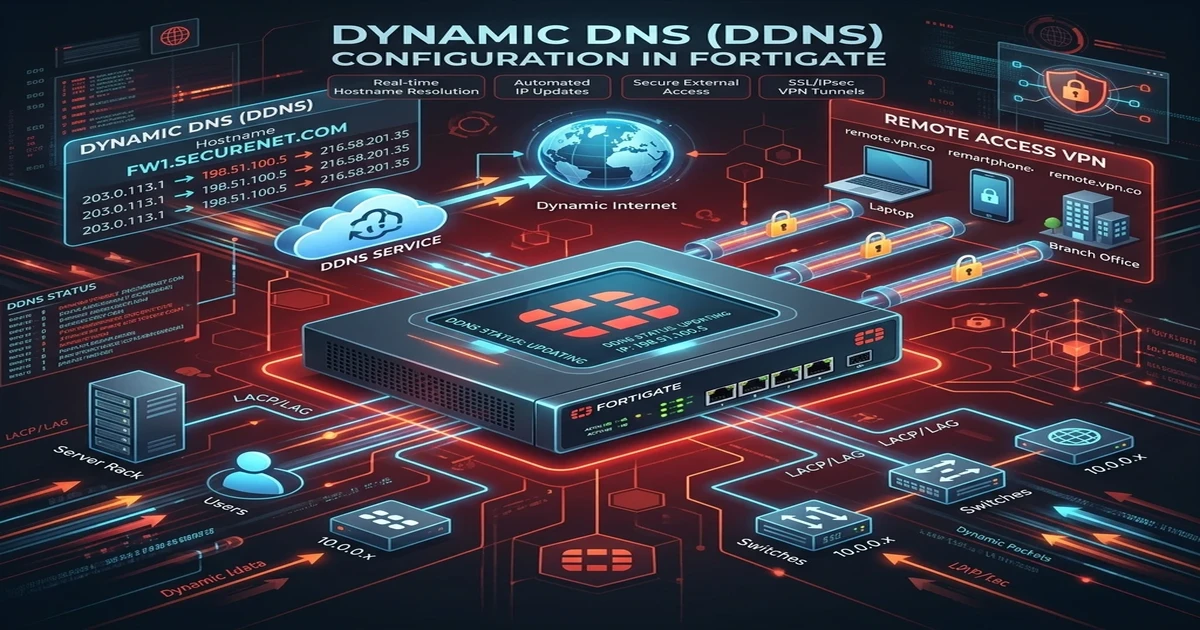 DDNS en FortiGate