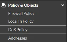 Feature Visibility en
                                                FortiOS