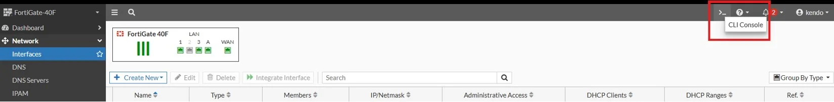 Comando SSH en terminal
