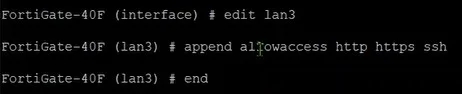 Configuración CLI paso 3