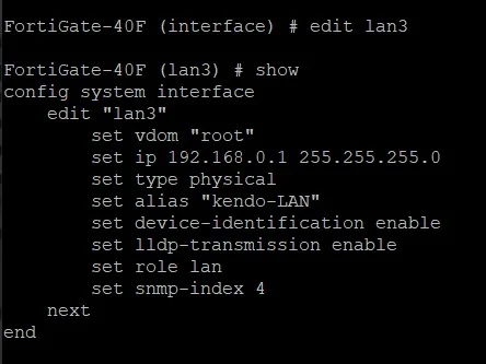 Configuración CLI paso 3