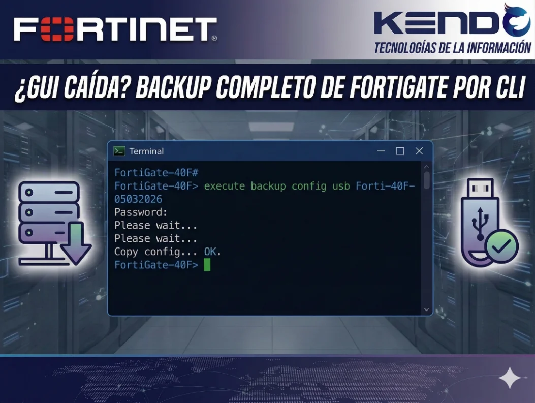 Error timeout GUI FortiGate 7.4 solución